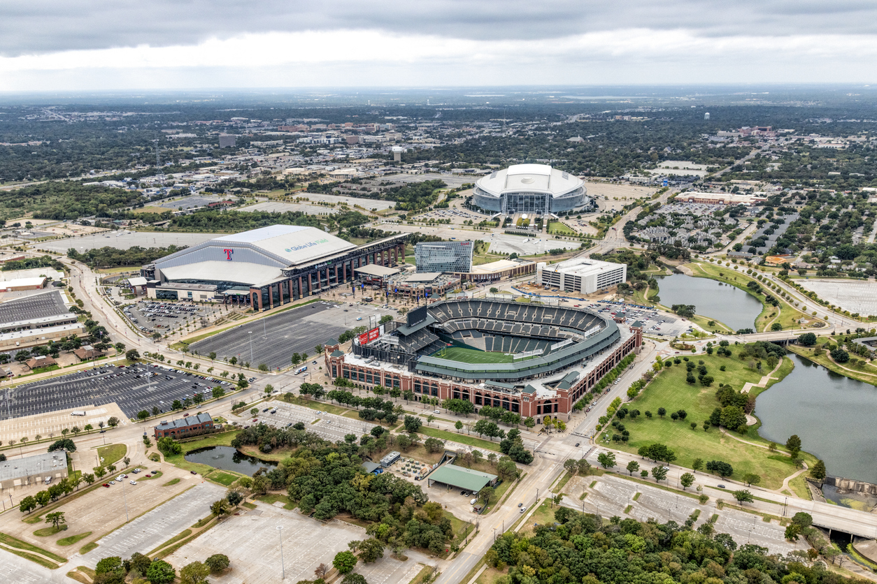 Panoramic Image of Arlington, TX